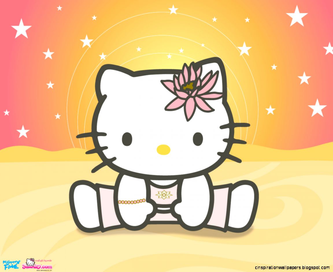 Hello Kitty Ver Tema Imagenes Gifs Glitters Smartphone - Hello Kitty Yoga - HD Wallpaper 