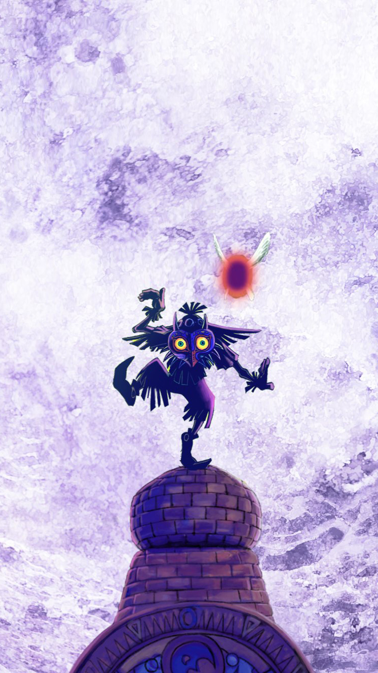 Majora S Mask 3ds Wallpaper - Majora's Mask Wallpaper Phone - HD Wallpaper 