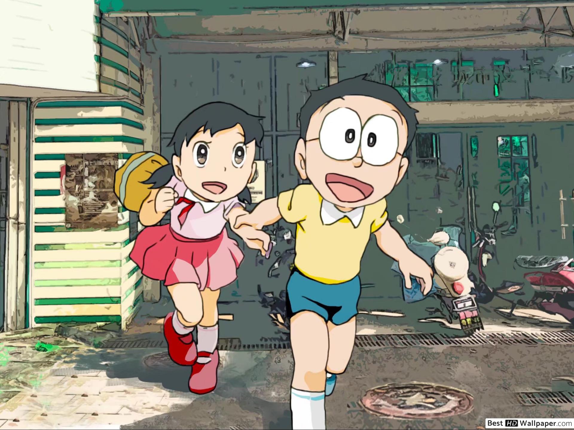 Nobita Shizuka Wallpapers Hd - HD Wallpaper 