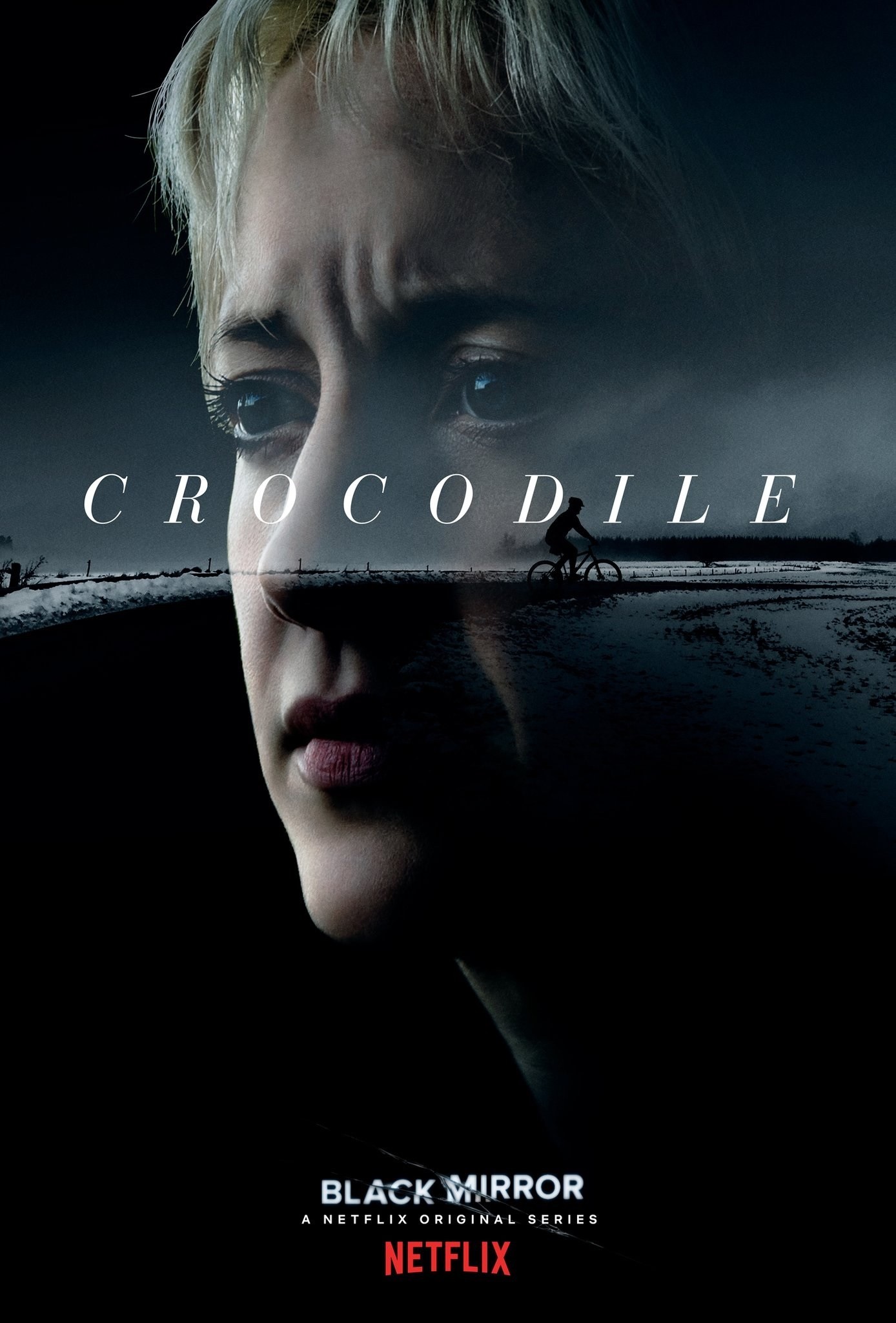 Black Mirror Images Black Mirror Season 4 Crocodile - Black Mirror Season 4 Crocodile Poster - HD Wallpaper 