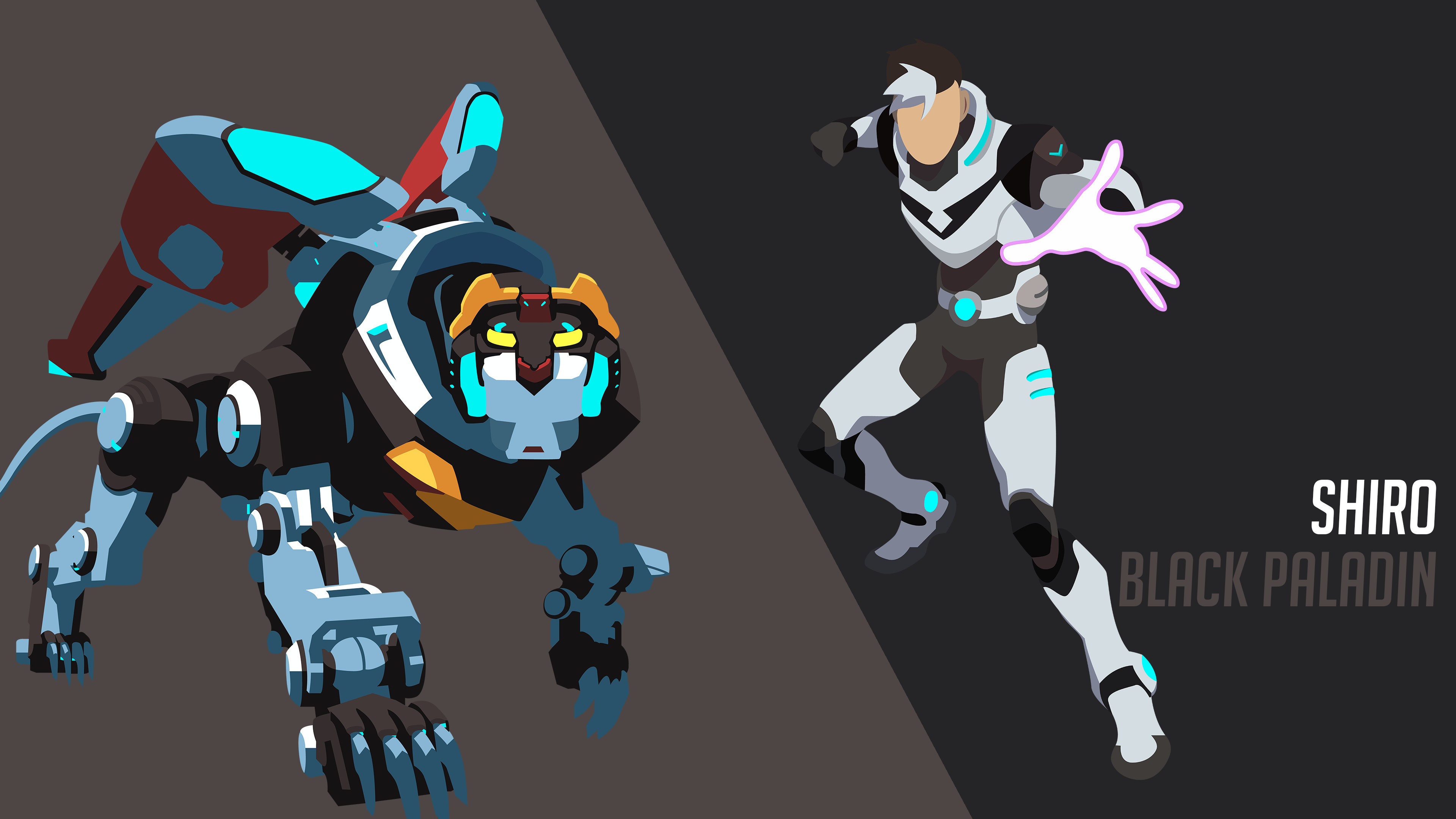 Shiro Wallpaper By Ethanthelion 
 Data-src - Shiro Wallpaper Voltron - HD Wallpaper 