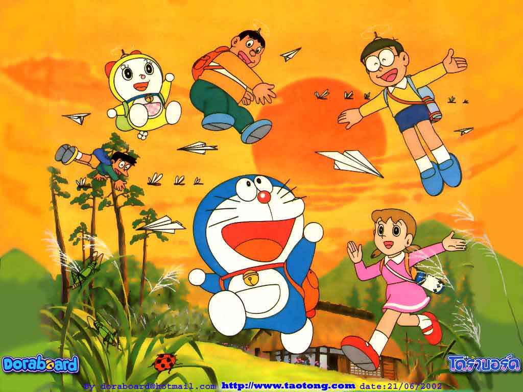 New Doraemon Cartoon - 1024x768 Wallpaper 