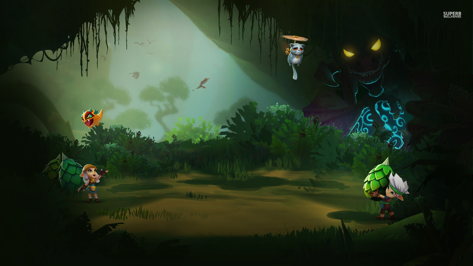 Dungeon Defenders - Dungeon Defenders 2 - HD Wallpaper 