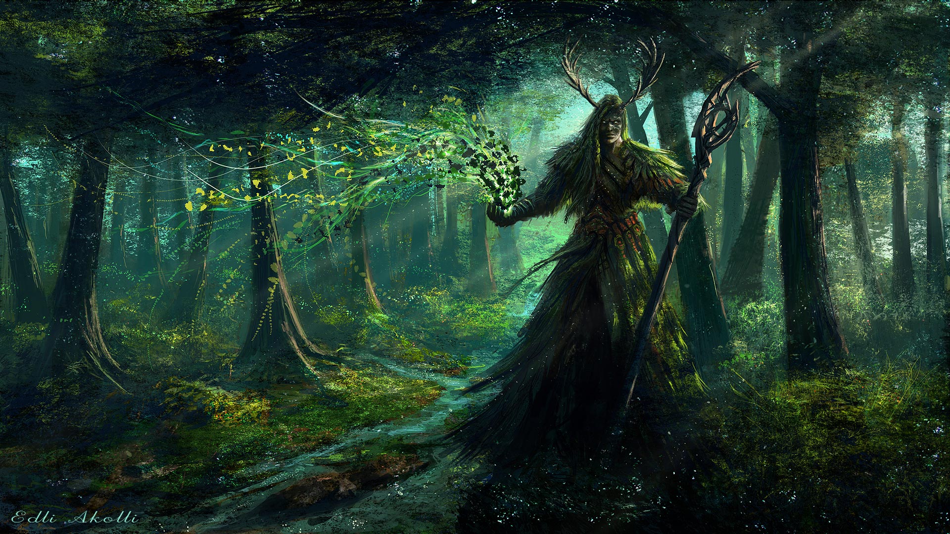 Dota Forest Wallpaper Hd - Forest Druid - HD Wallpaper 