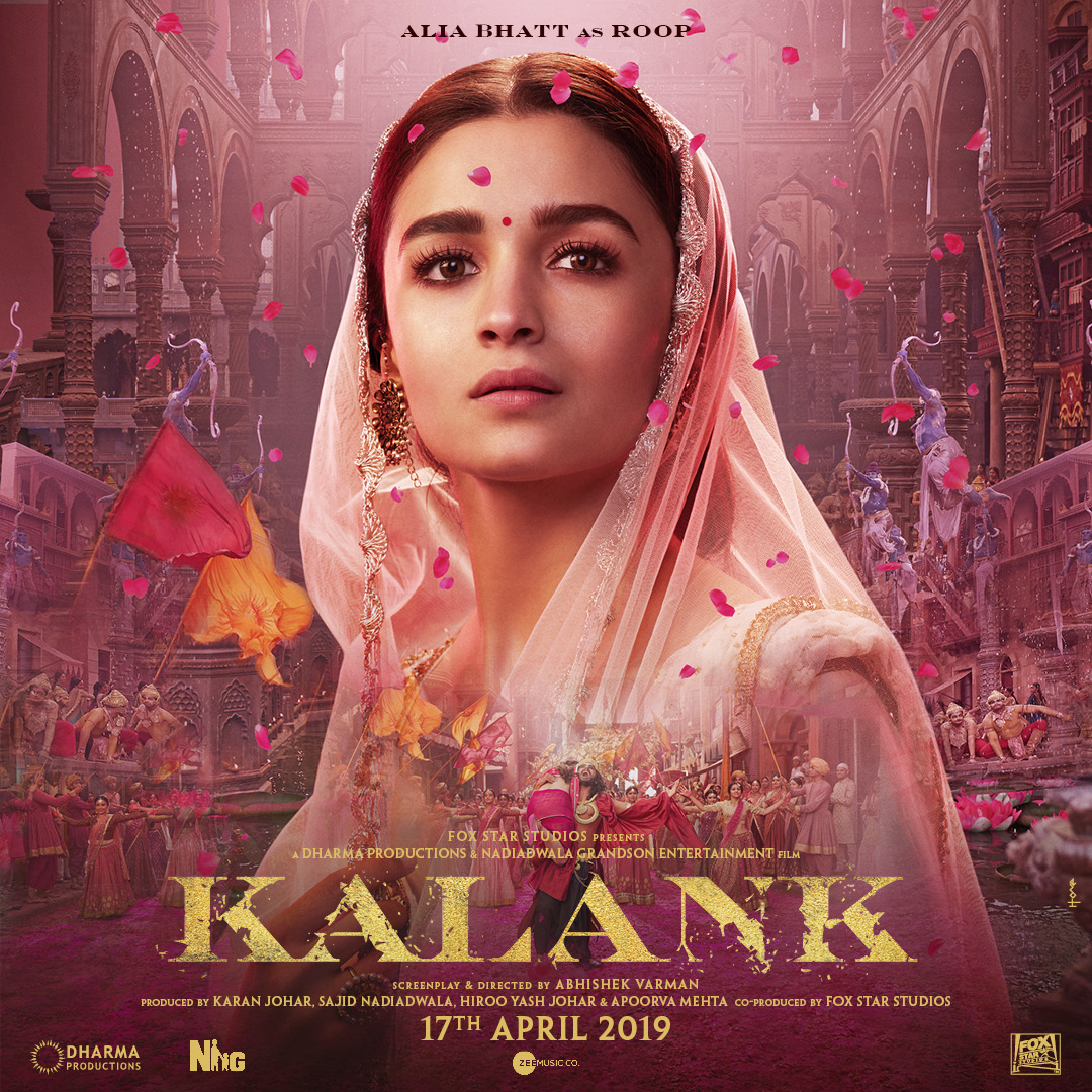 Kalank Poster Alia Bhatt - HD Wallpaper 