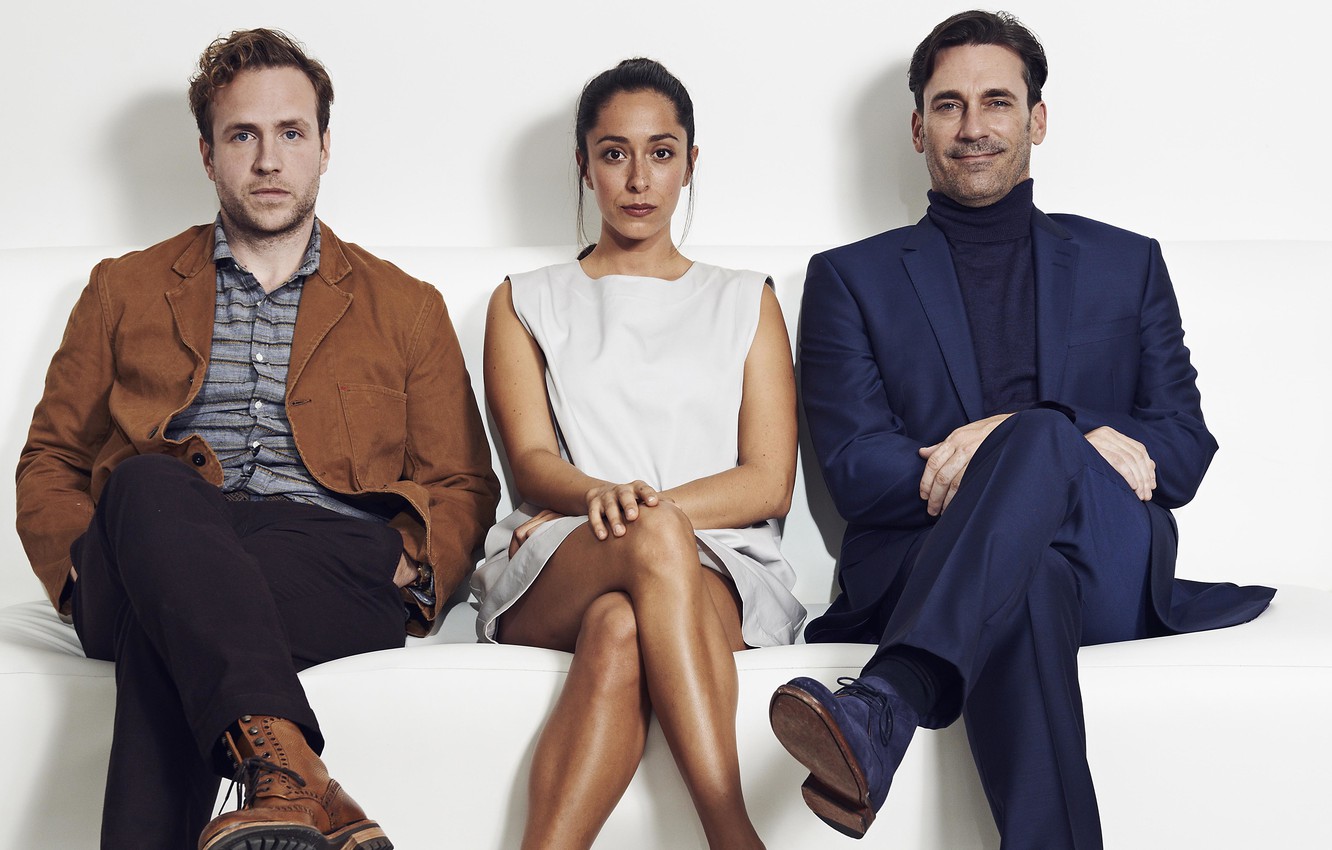 Photo Wallpaper The Series, Oona Chaplin, Jon Hamm, - White Christmas Black Mirror - HD Wallpaper 