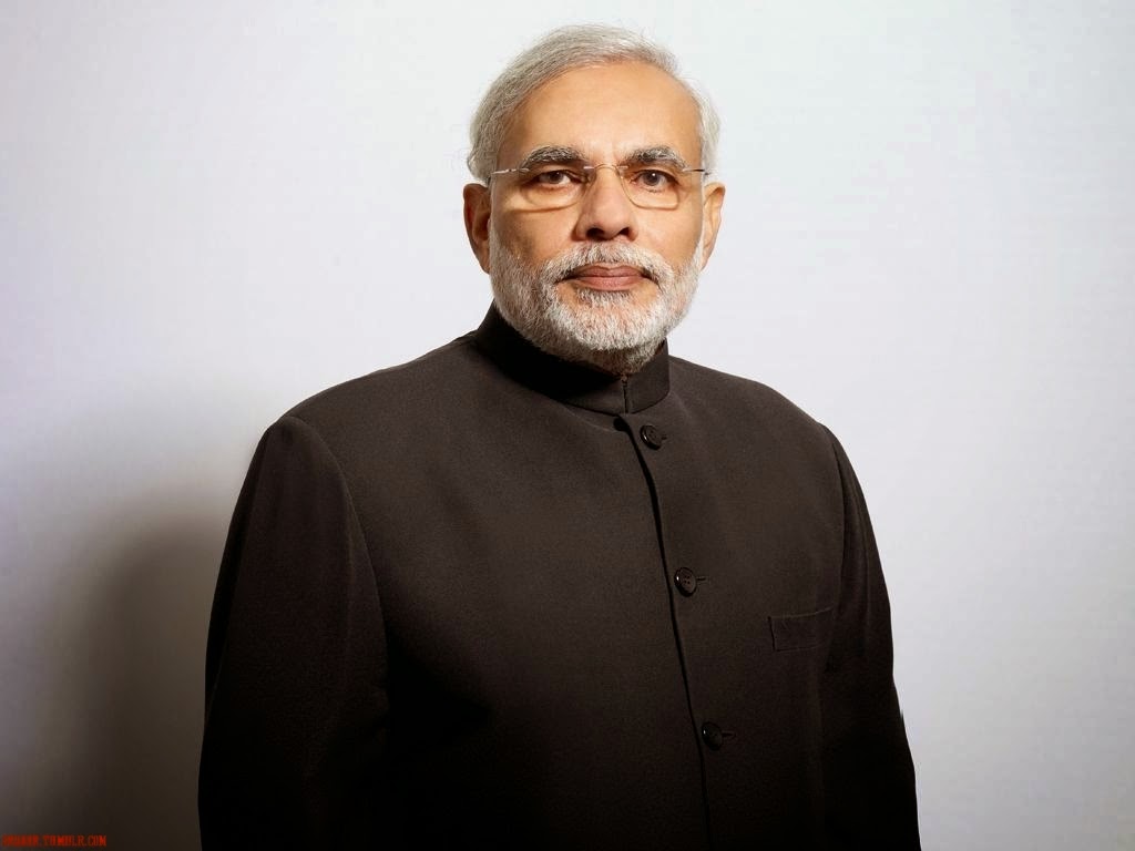 Modi Wallpaper Bjp - Narendra Modi Black Dress - HD Wallpaper 