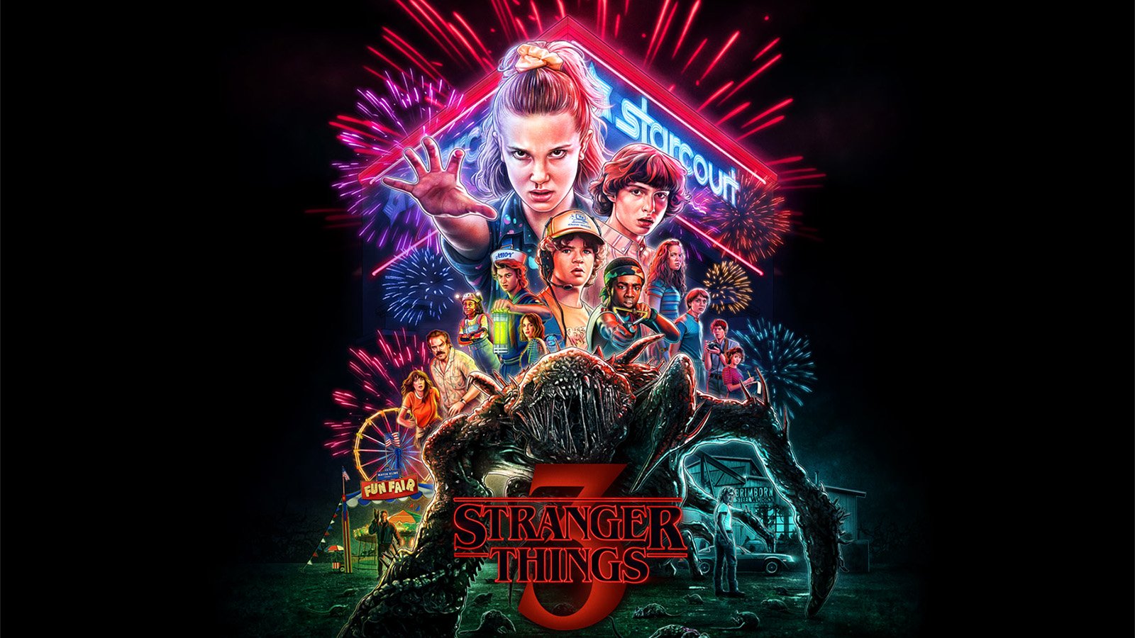 Stranger Things Season 3 Soundtrack - HD Wallpaper 