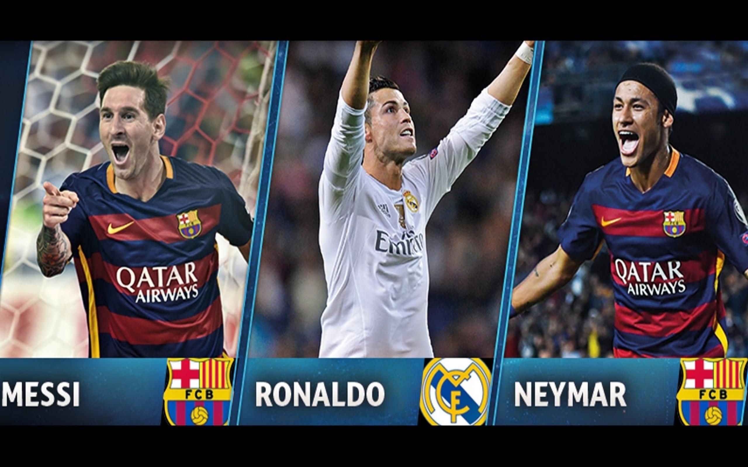 #55qme1s Messi And Ronaldo Wallpaper - Ronaldo And Messi Wallpaper 2018 - HD Wallpaper 