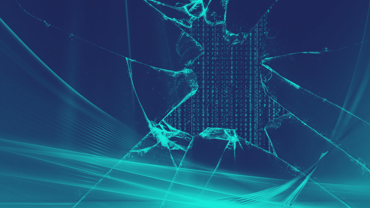 Science Fiction Or A Chilling Reality - Crack Screen Wallpaper For Ipad - HD Wallpaper 