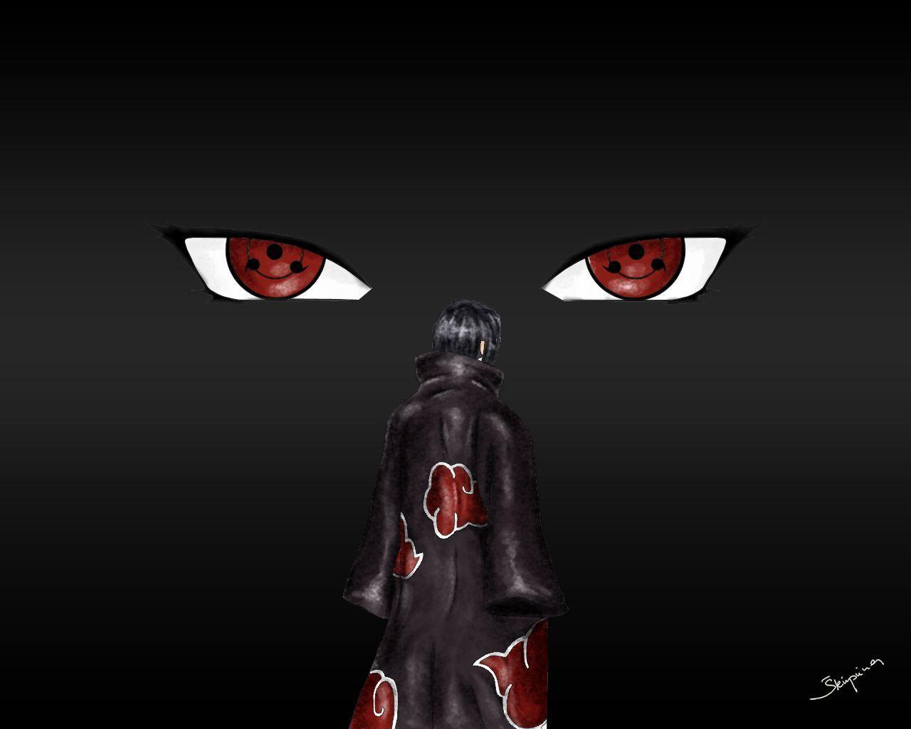 Sharingan Eyes Wallpaper - Itachi Sharingan Wallpaper Hd - HD Wallpaper 