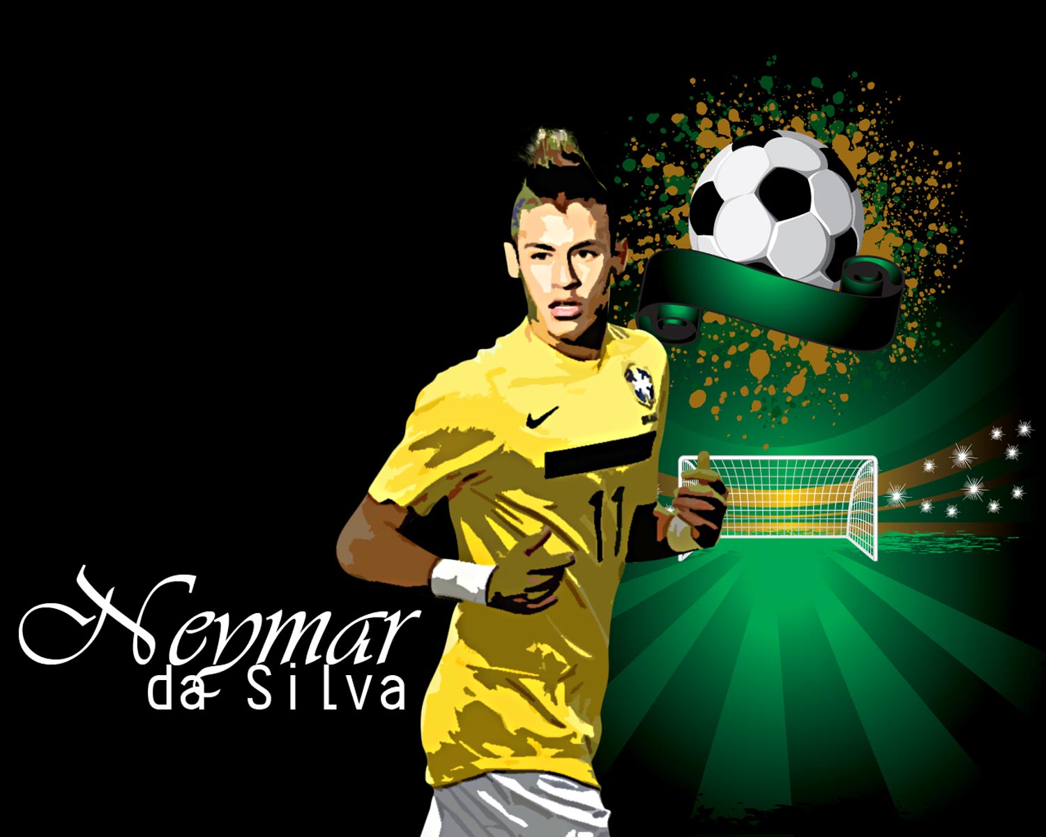 Neymar Da Silva Wallpaper 2014 - HD Wallpaper 