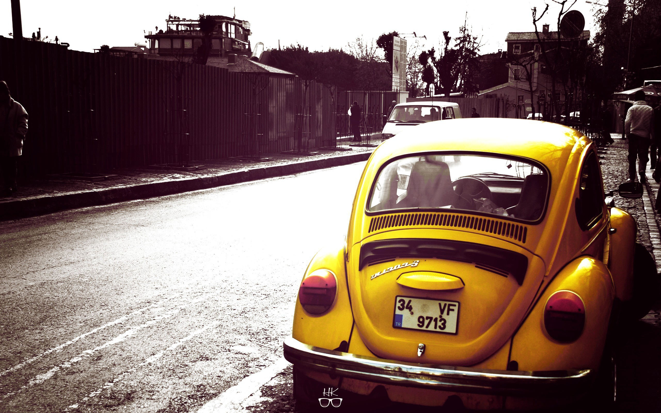 Car, Yellow, And Vintage Image - Vintage Hd - HD Wallpaper 