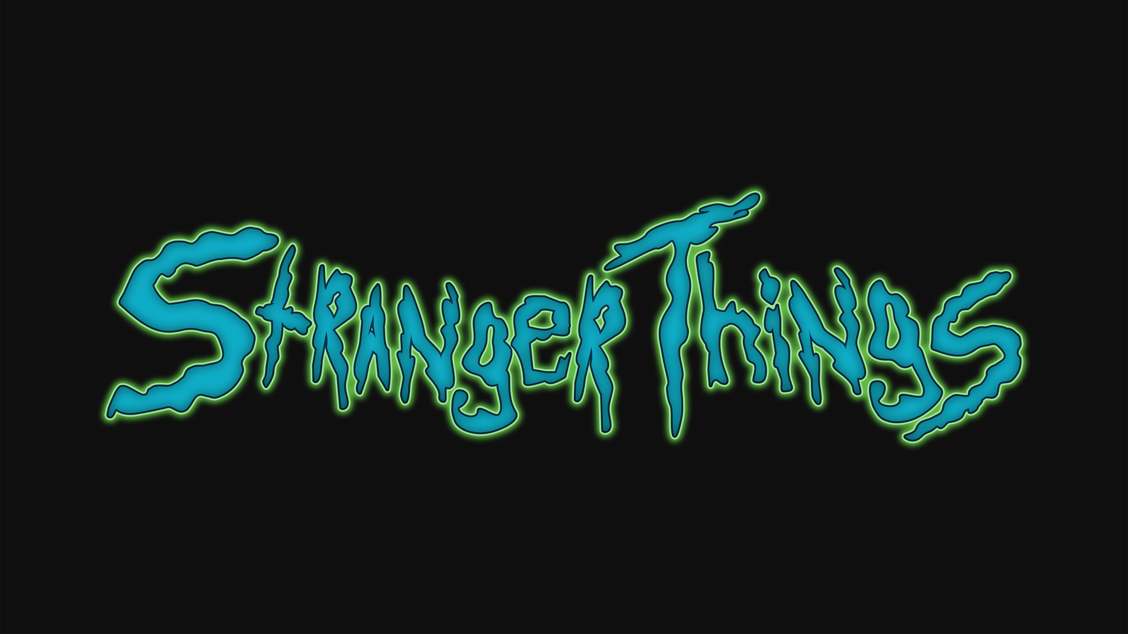 Stranger Things Creative Logo 4k Data Src Full Size - Stranger Things ...