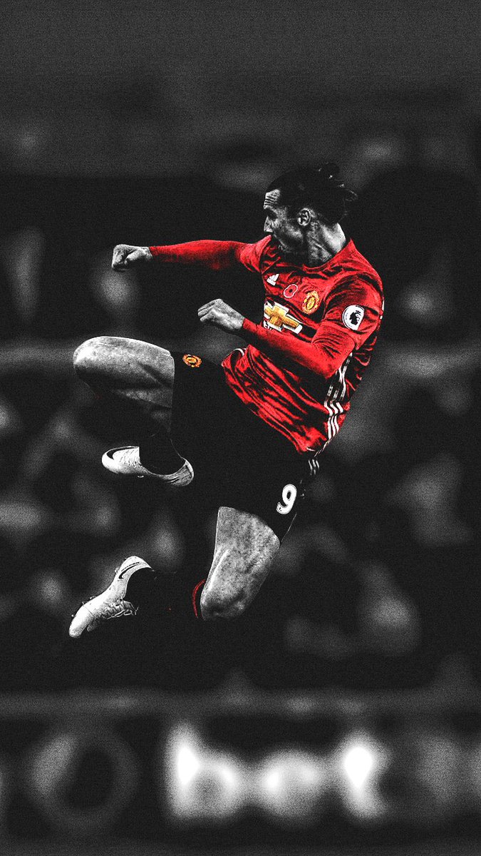 Zlatan Ibrahimovic Iphone Wallpaper Man Utd - HD Wallpaper 