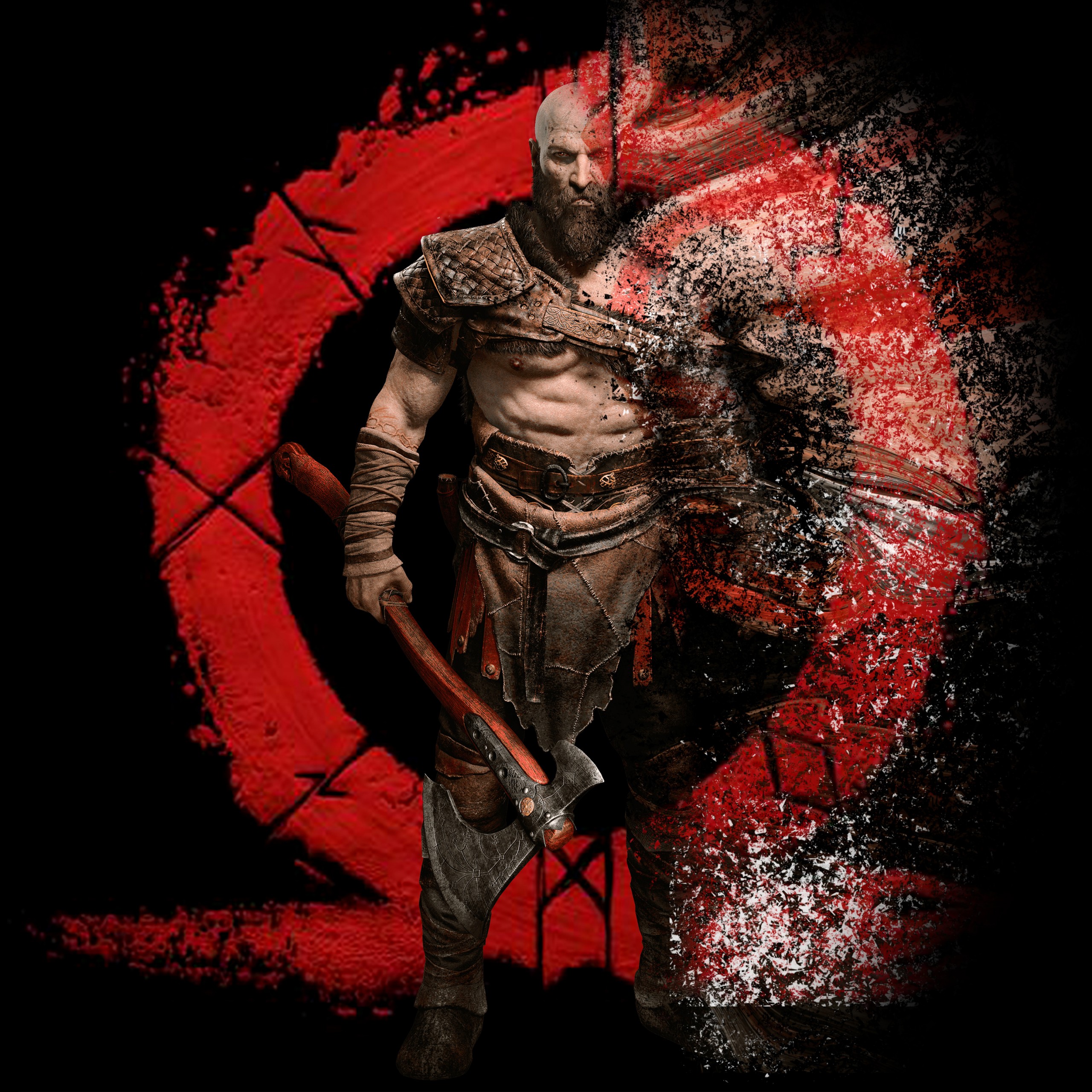 God Of War 4k - HD Wallpaper 