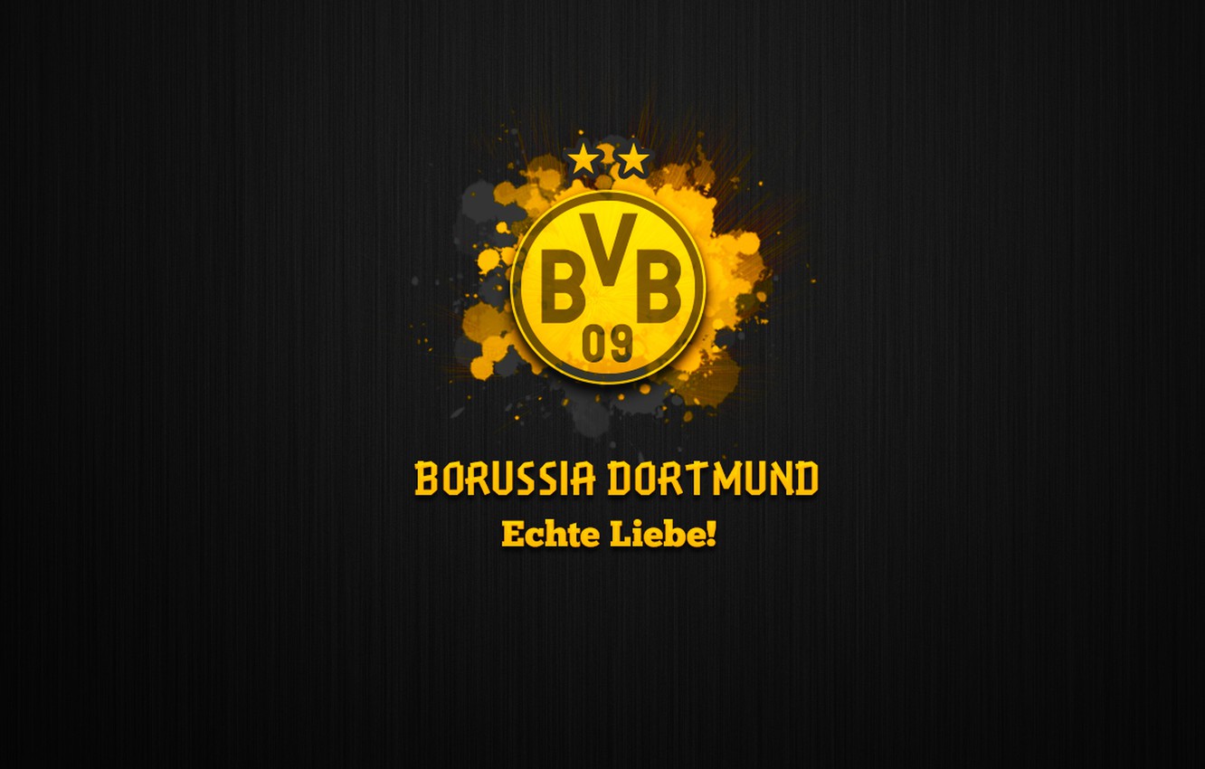 Photo Wallpaper Wallpaper, Sport, Logo, Football, Borussia - Borussia Dortmund - HD Wallpaper 