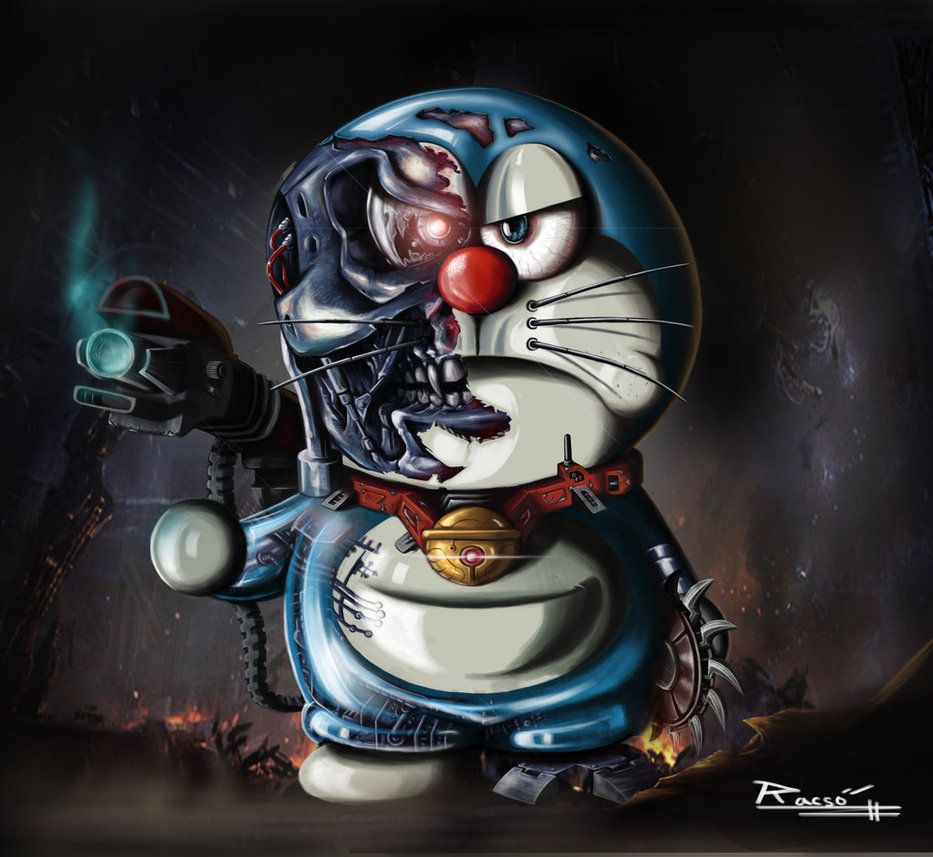 80 Wallpaper Doraemon Hitam For FREE - MyWeb