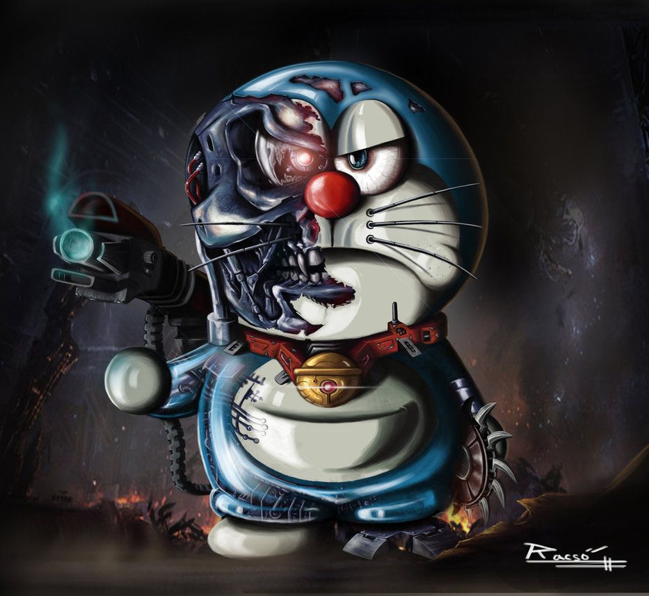 Gambar Doraemon Zombie - HD Wallpaper 