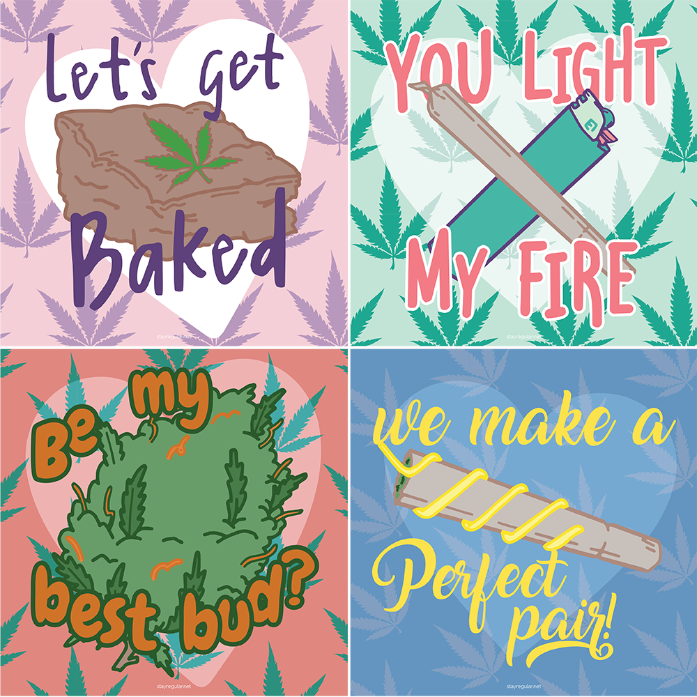 Dank Valentines - Card Cannabe Your Valentine - HD Wallpaper 