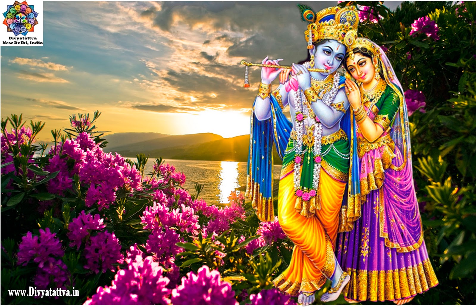 Radha Krishna, Lord Krishna Wallpaper, Radha Krishna - Radha Krishna Wallpaper Free Download - HD Wallpaper 