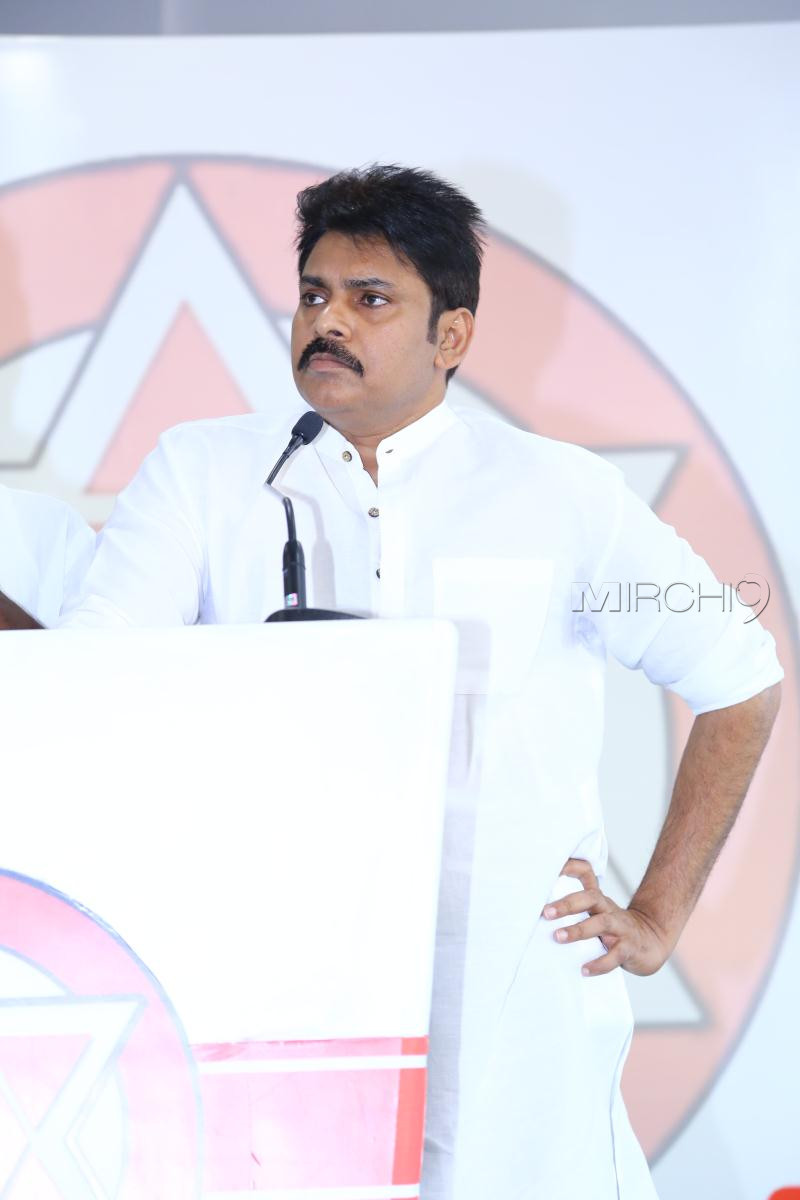 Pawan Kalyan Janasena Press Meet Photos - 1080p Pawan Kalyan Janasena - HD Wallpaper 