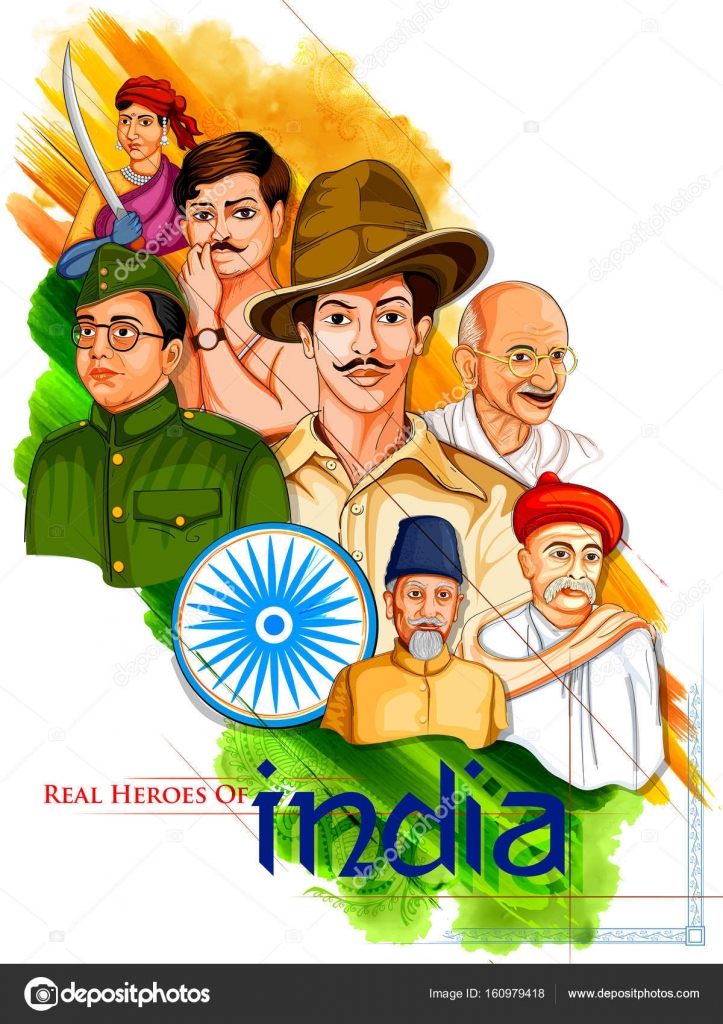 Freedom Fighters India Independence Day - 723x1024 Wallpaper 