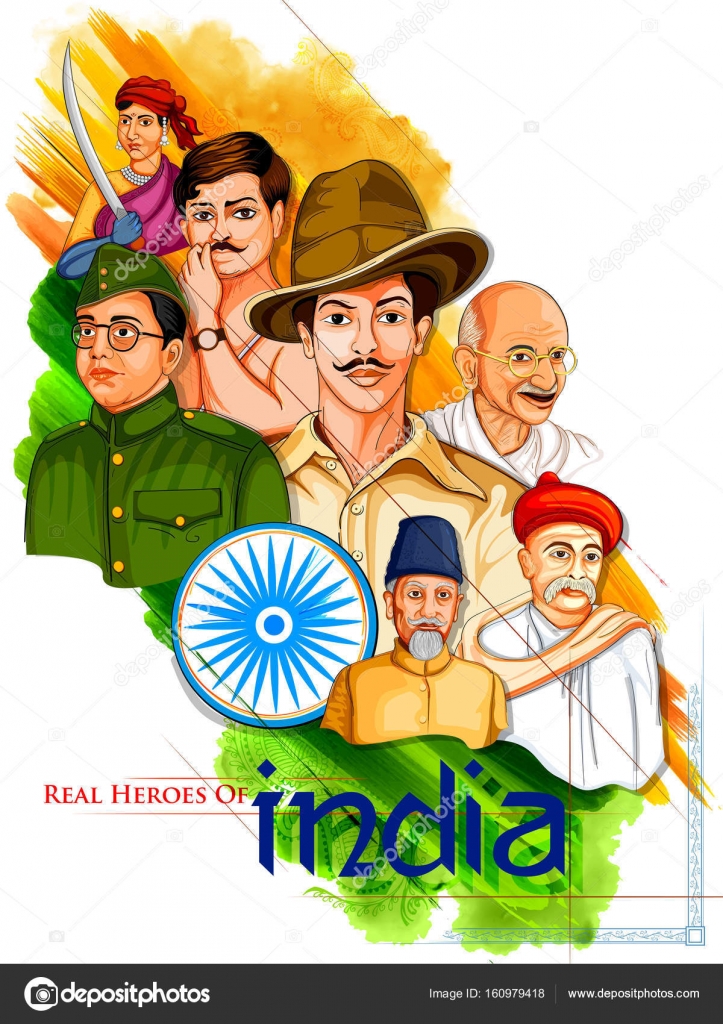 Freedom Fighters India Independence Day - HD Wallpaper 