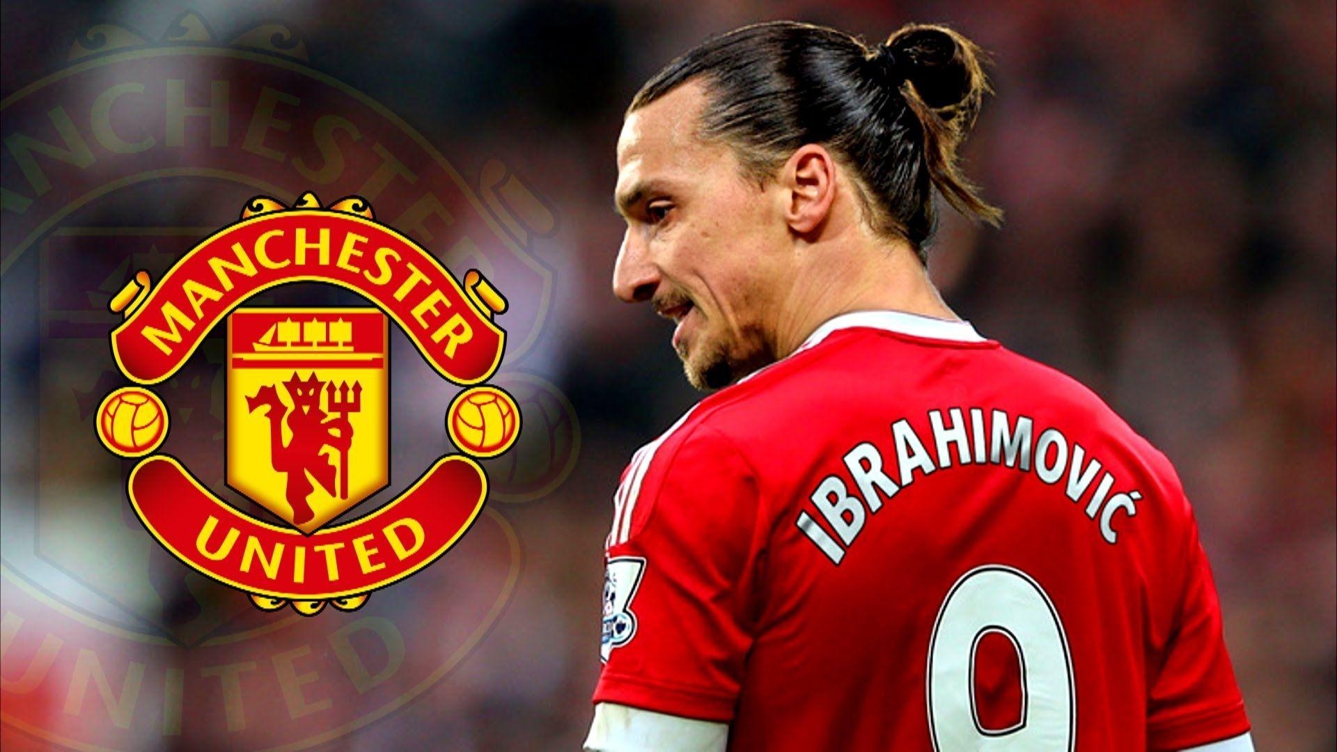 Zlatan Ibrahimovic Hd Wallpaper Manchester United - Ibrahimovic Hd Wallpaper Manchester United - HD Wallpaper 