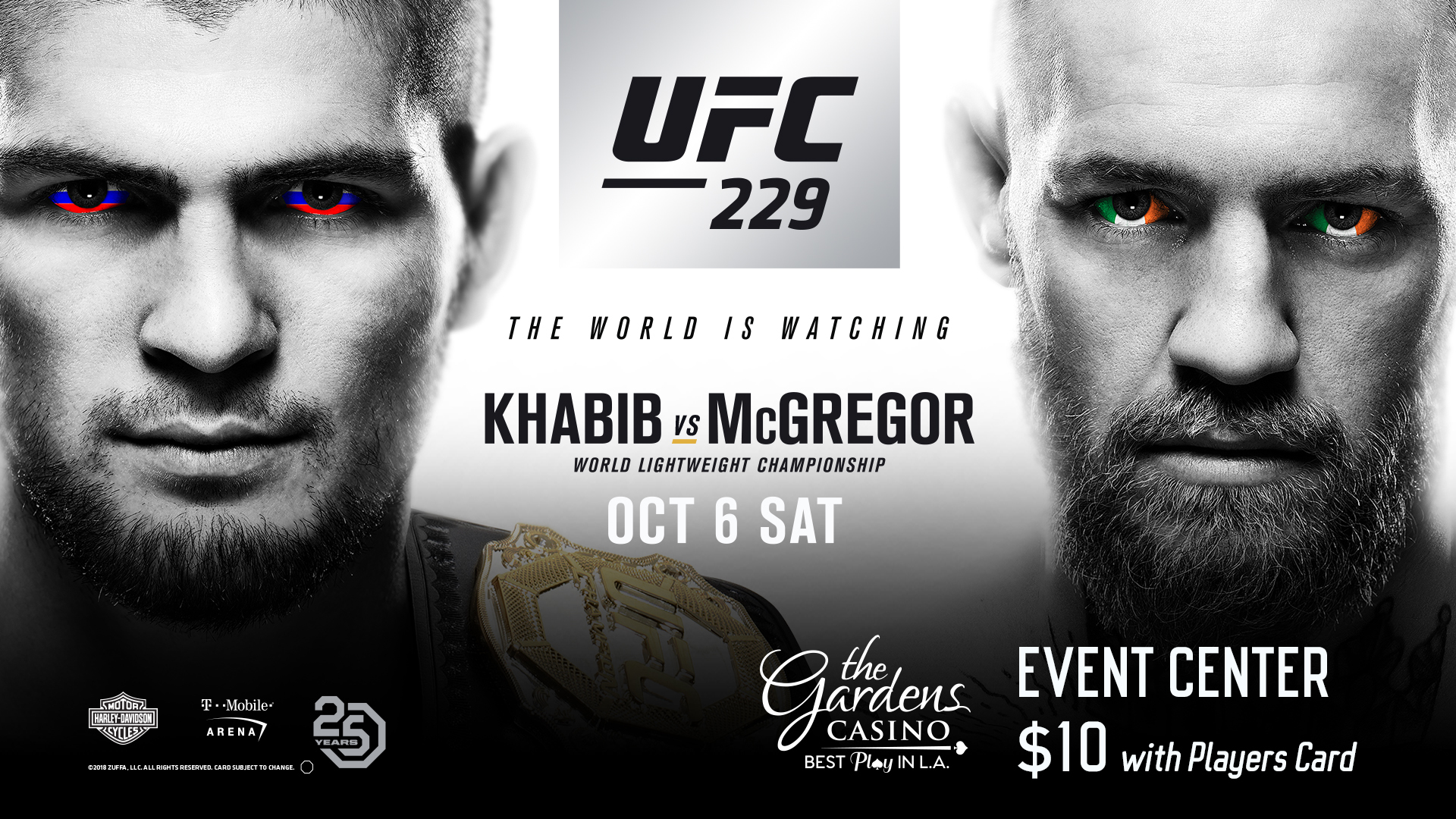 Live Khabib Vs Mcgregor - HD Wallpaper 