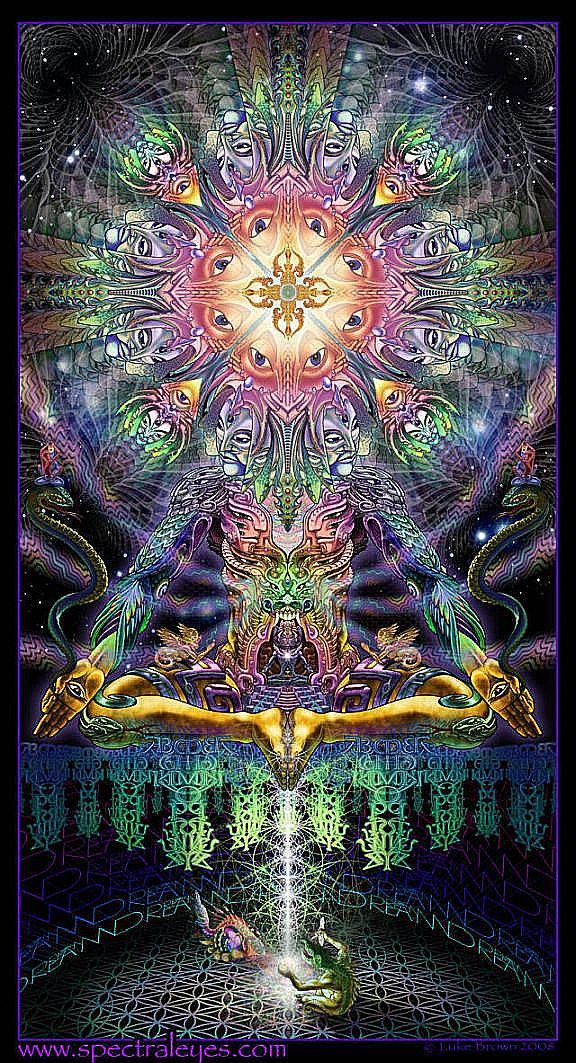 Luke Brown Visionary Artist - HD Wallpaper 