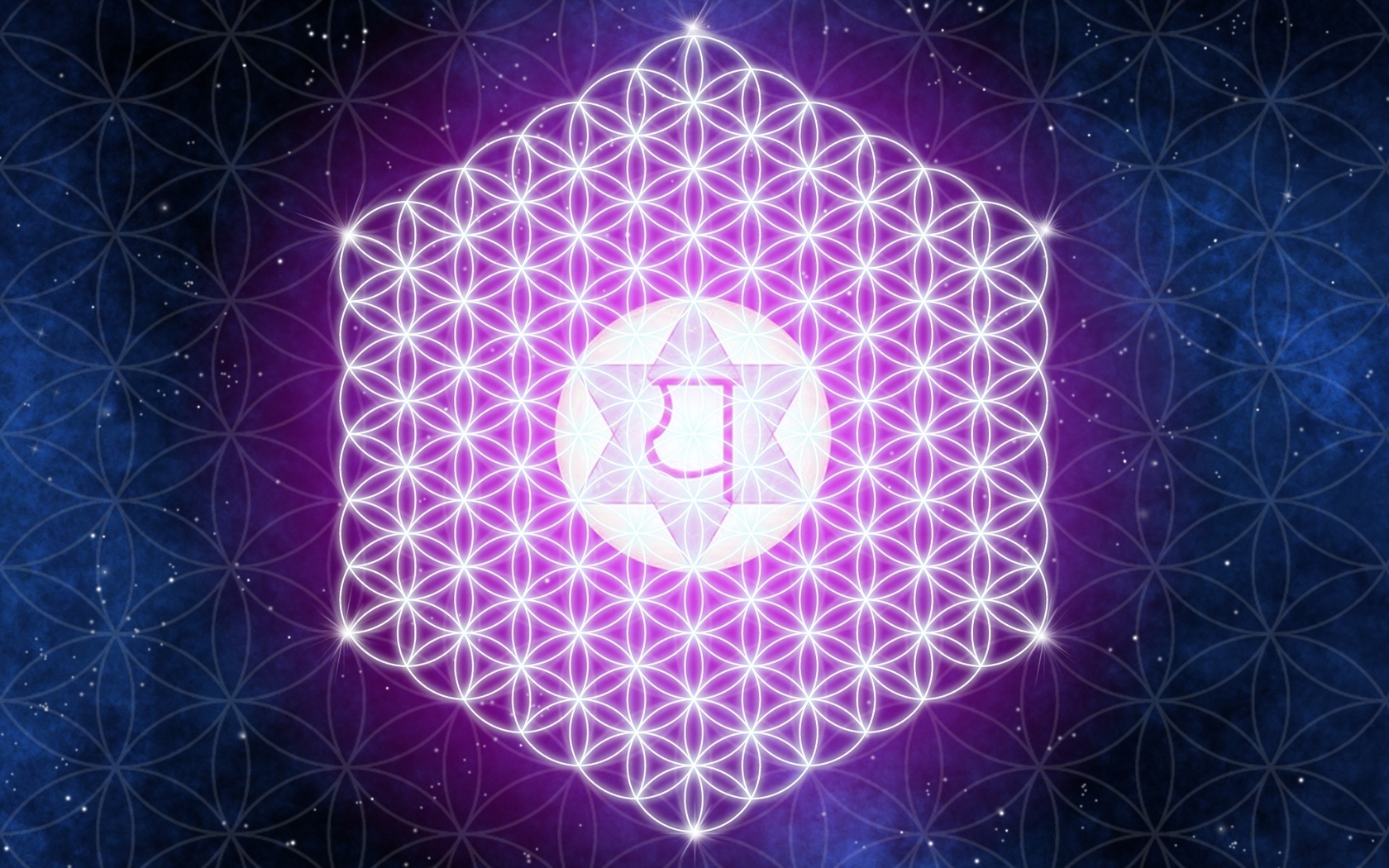 Chakras - Pink Sacred Geometry - HD Wallpaper 