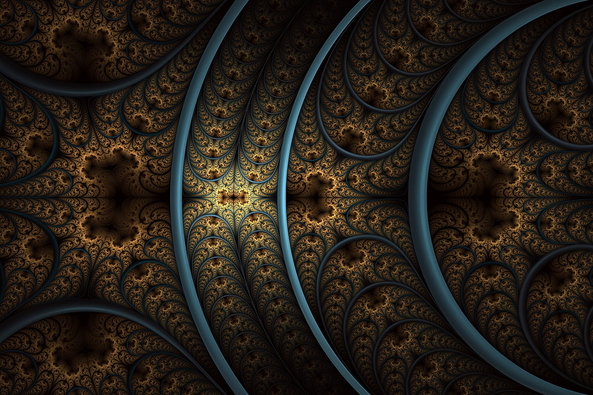 Mandala Dark - HD Wallpaper 