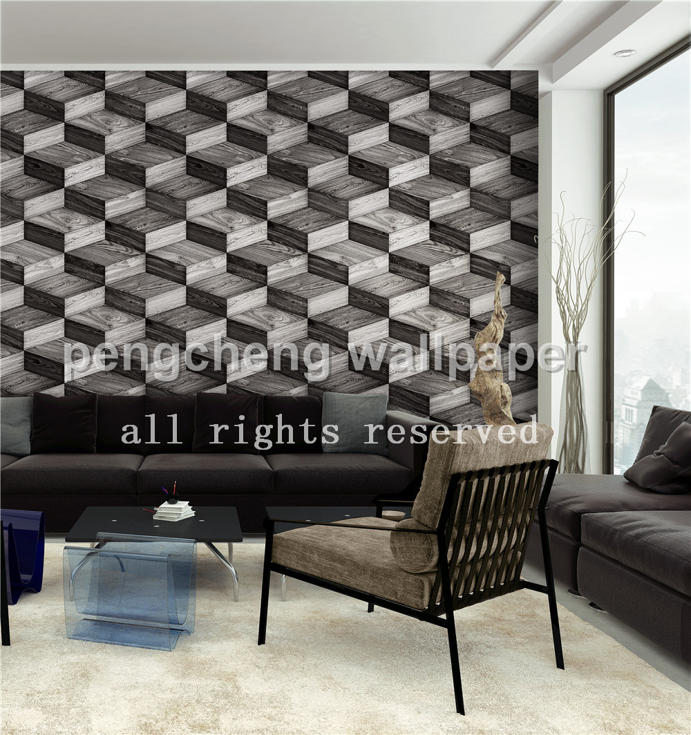 2015 New 3d Design Wallpaper Three Dimensional Wall - Tiga Dimensi Di Dinding - HD Wallpaper 
