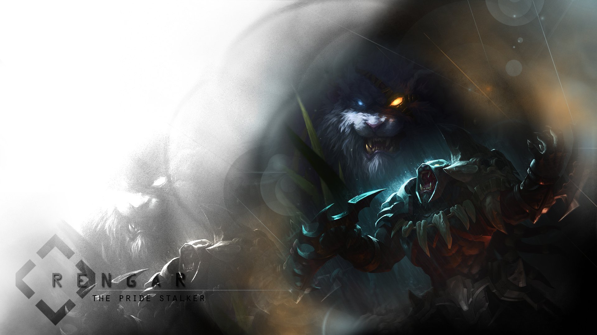 League Of Legends Wallpaper Rengar - HD Wallpaper 