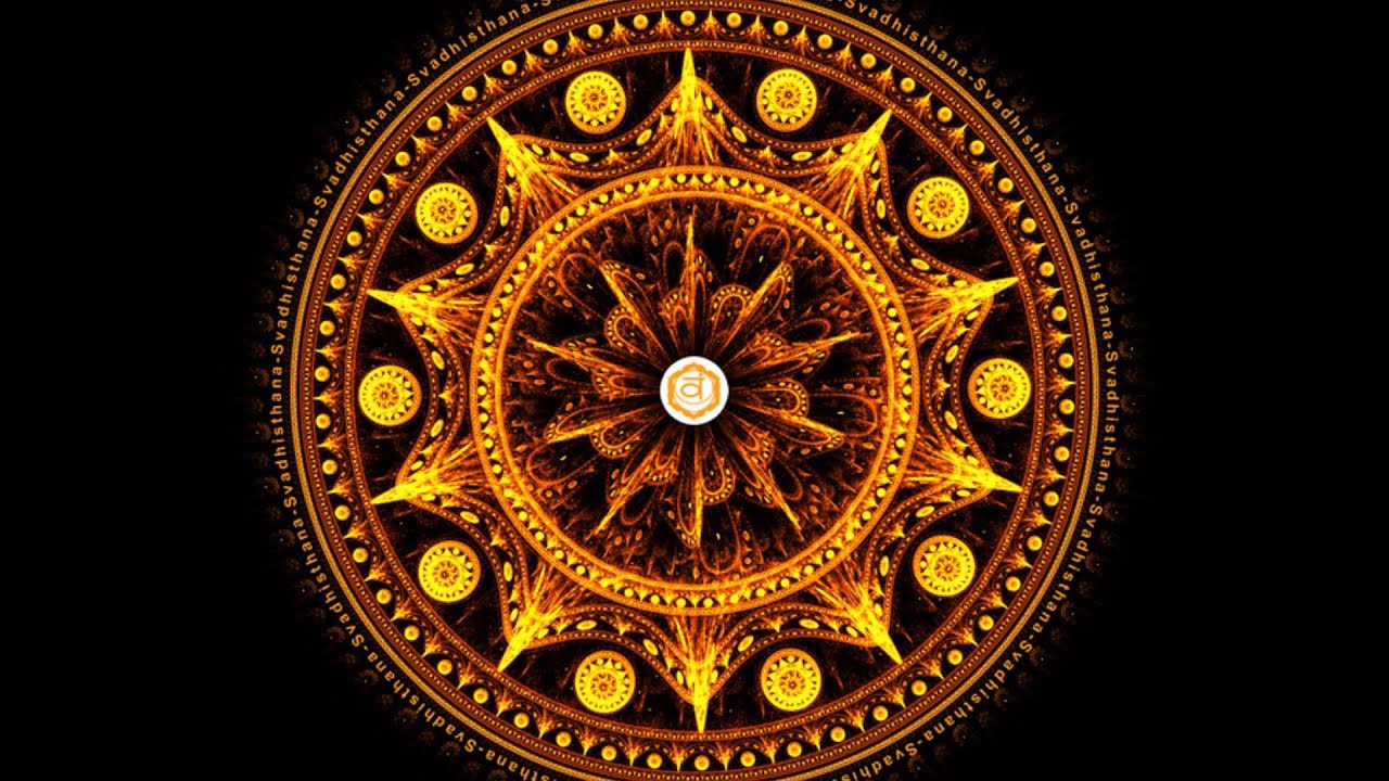 Sacral Chakra Mandal - HD Wallpaper 