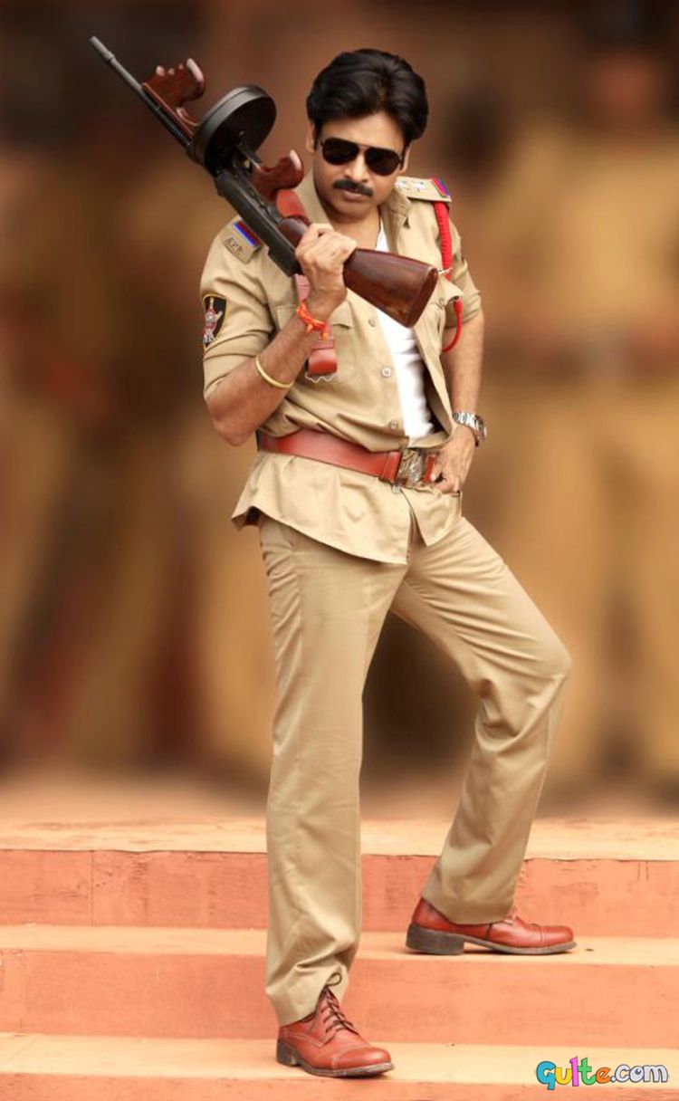 Pawan Kalyan With Gun - HD Wallpaper 