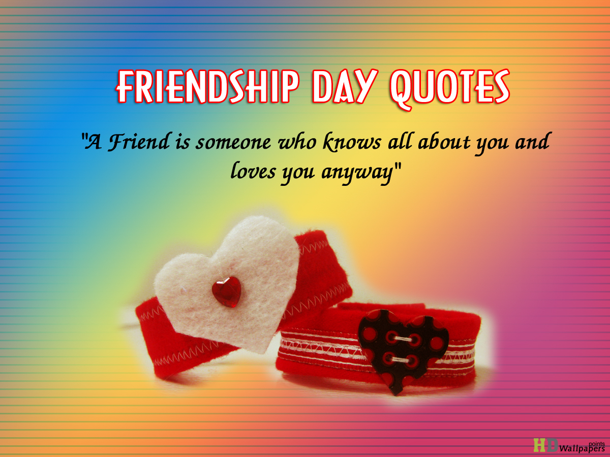 Happy Friendship Day Quotes Amp Sayings - Quote For Friendship Day - HD Wallpaper 