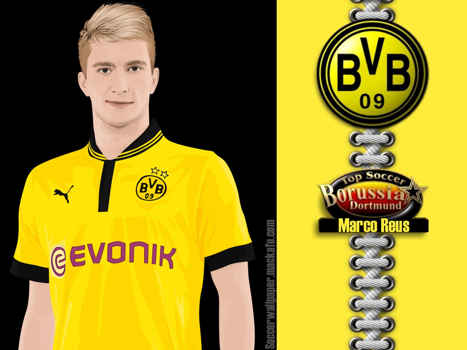 Marco Reus Wallpaper - Borussia Dortmund - HD Wallpaper 