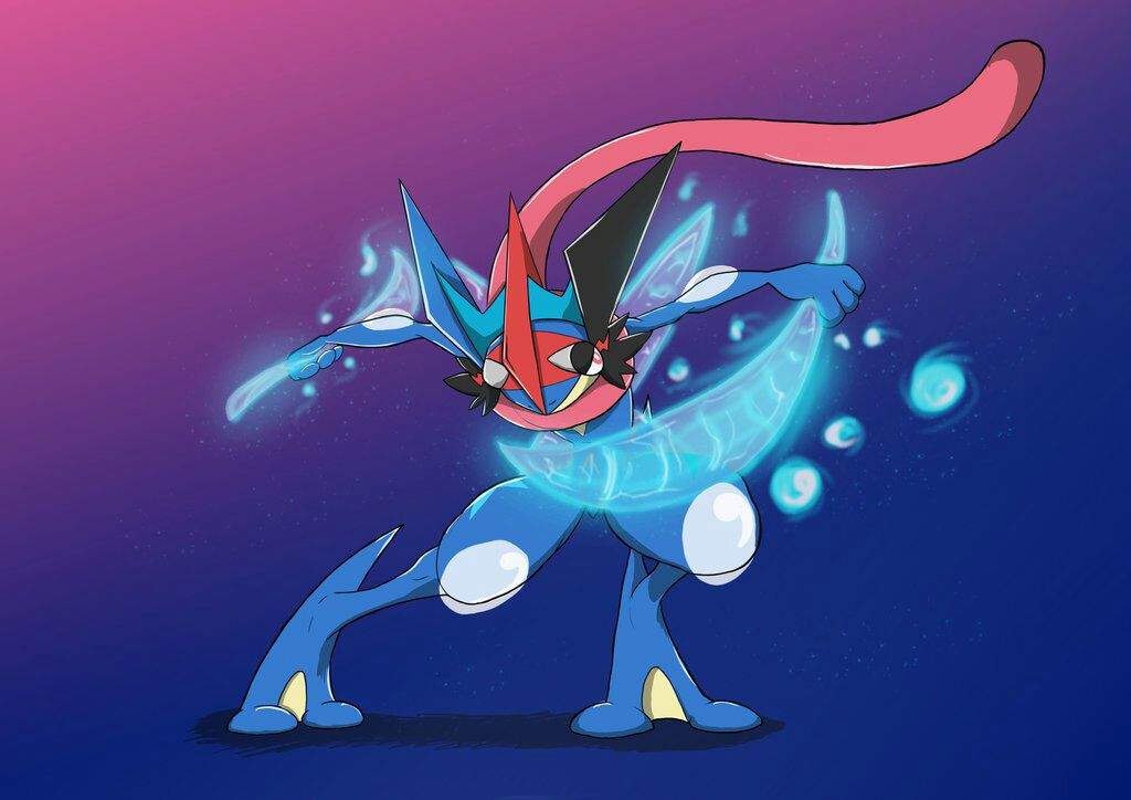 Pokemon Ash Greninja Background - HD Wallpaper 