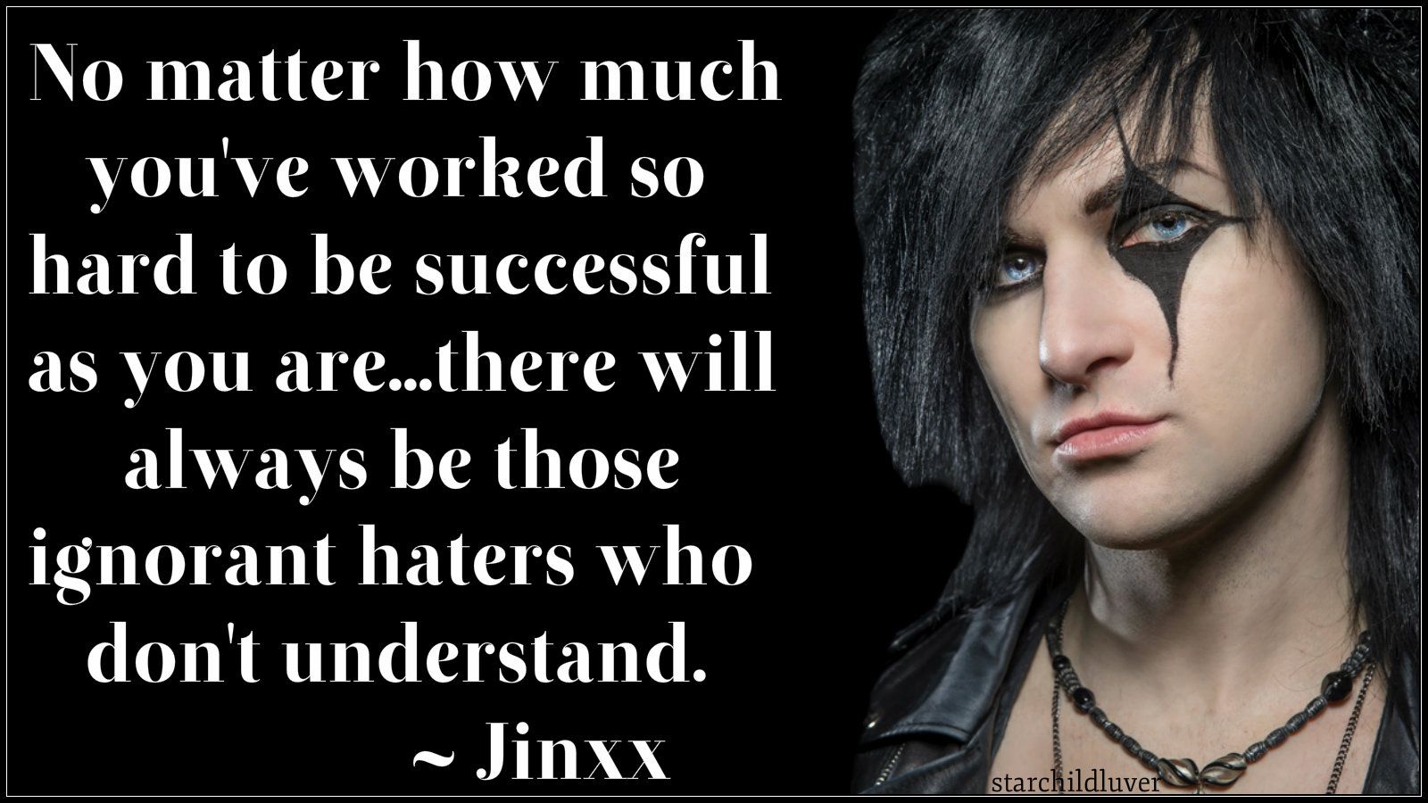 Black Veil Brides Jinxx Makeup - HD Wallpaper 