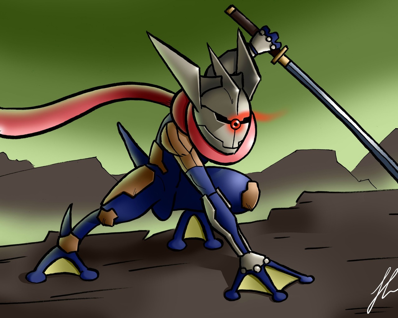 Greninja Pokemon Photo Greninja 1280x1024 Wallpaper Teahub Io