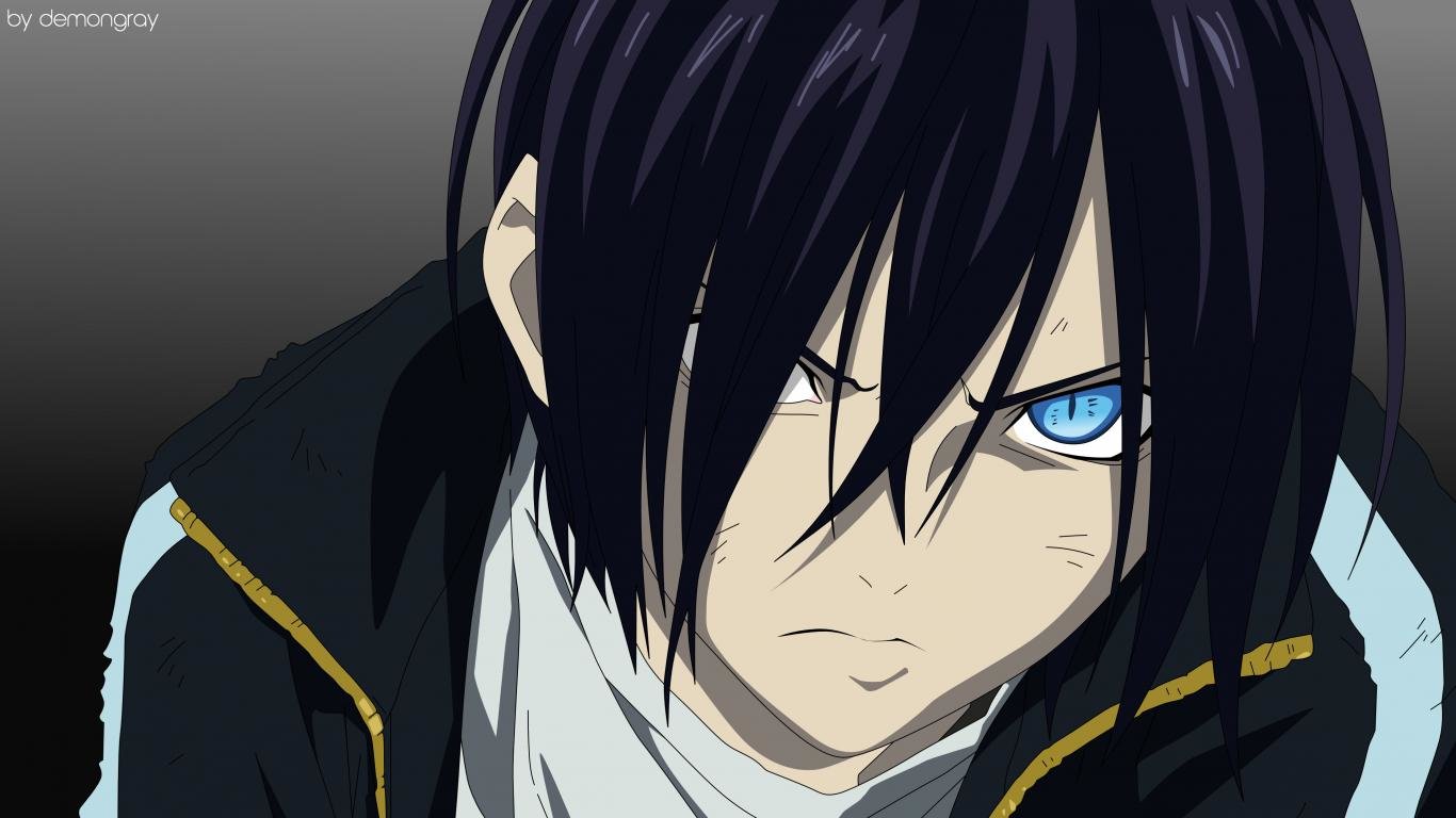 Best Yato Wallpaper Id - Angry Anime Boy Gif - HD Wallpaper 