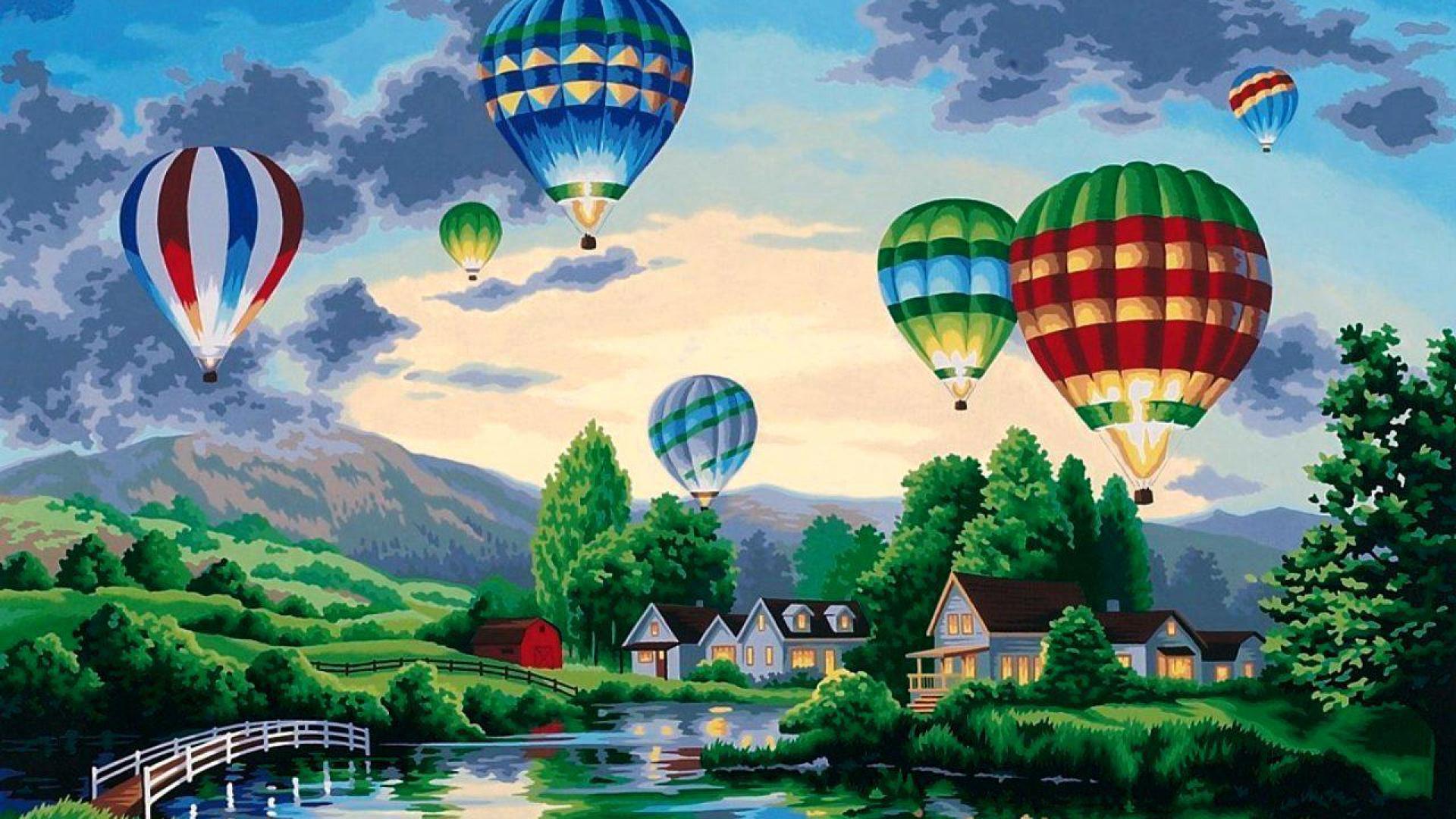 Hd Hot Air Balloon Wallpapers And Photos View Hd Wallpapers - Hd Wallpapers Air Balloons - HD Wallpaper 