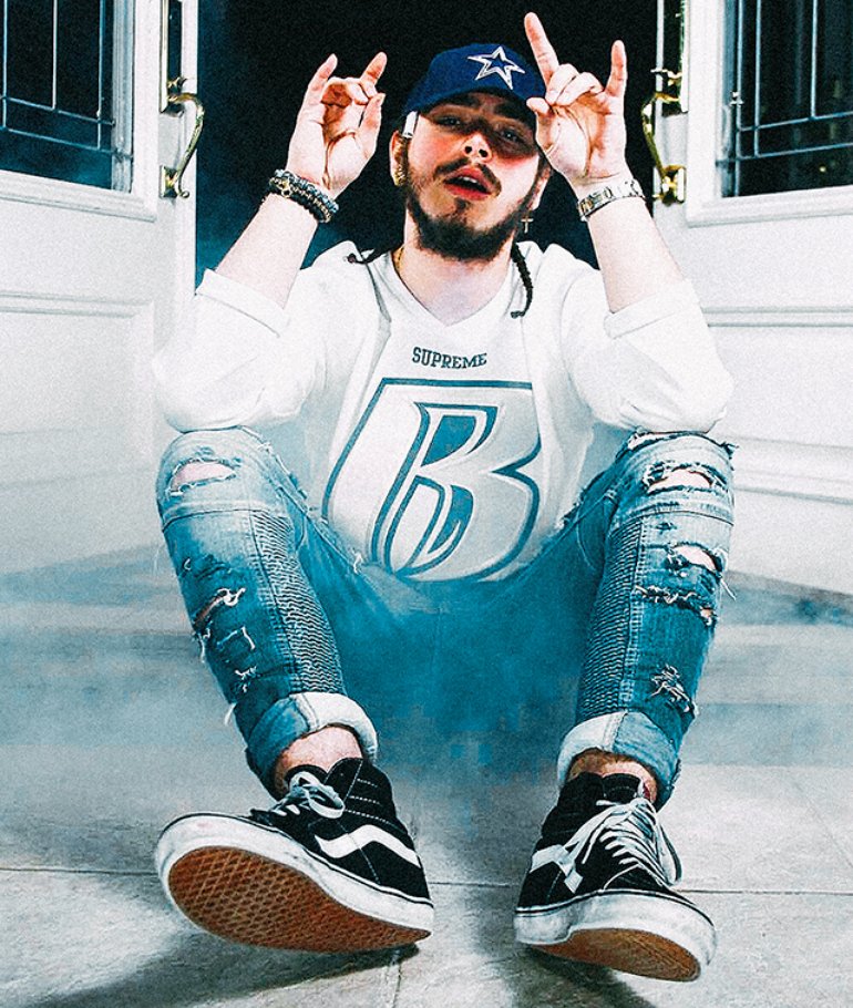 Post Malone Wallpaper Iphone - HD Wallpaper 