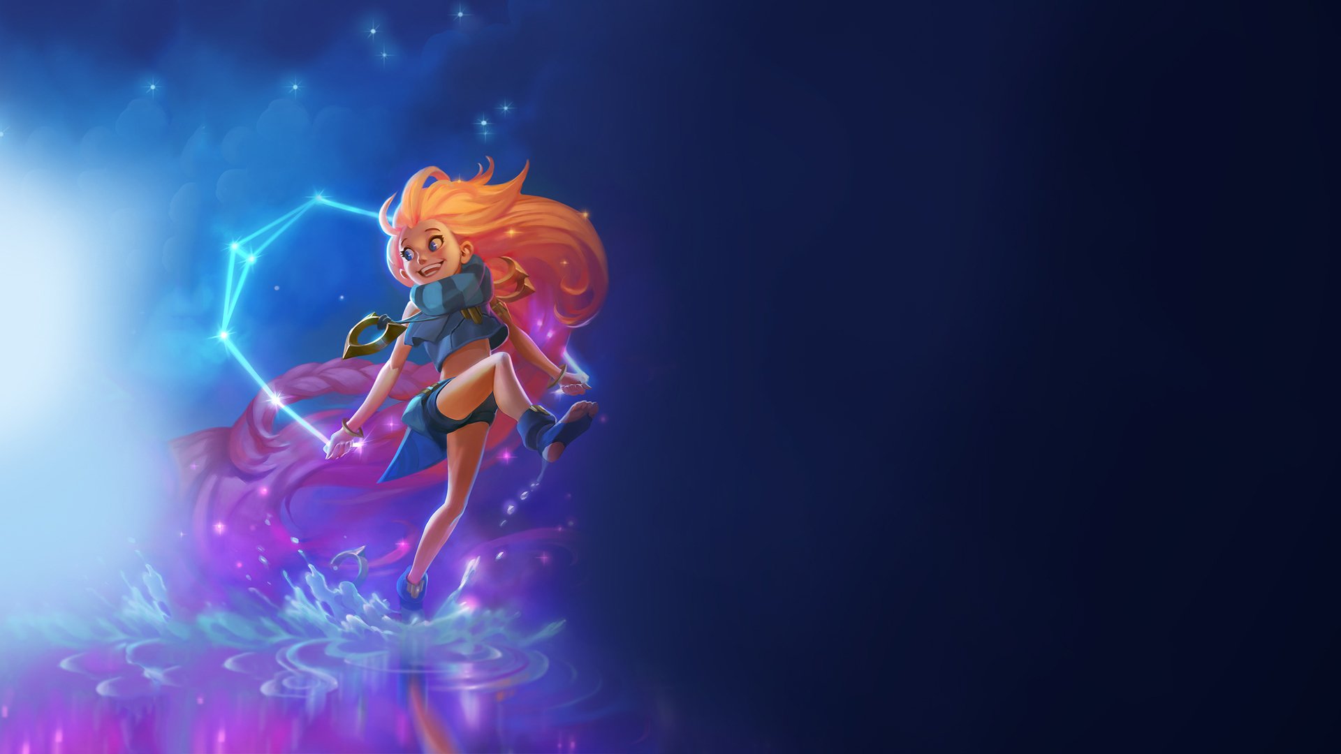 Zoe League Of Legends - HD Wallpaper 