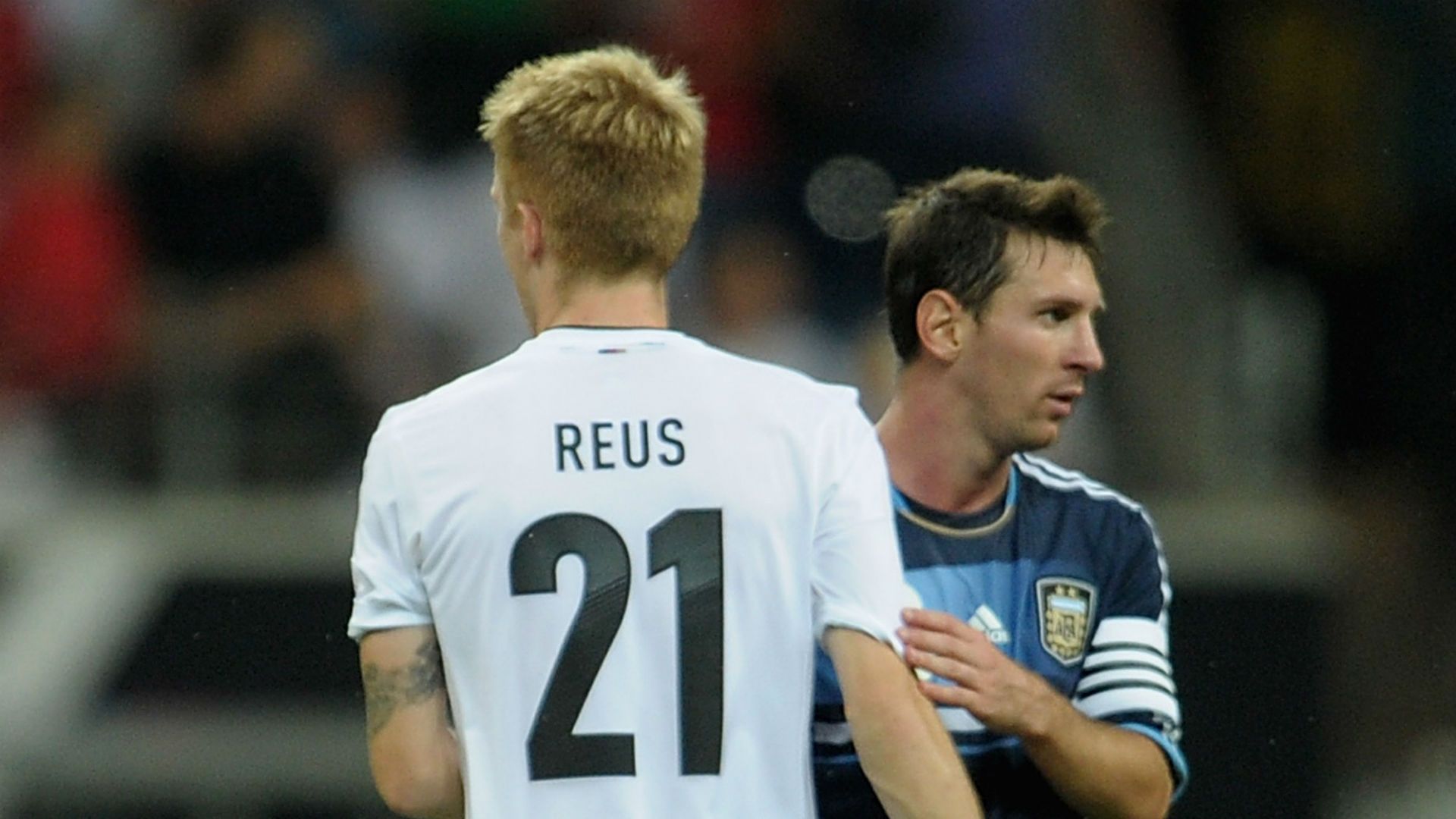 Messi Challenge Is What Dortmund Want Reus - Marco Reus And Messi - HD Wallpaper 