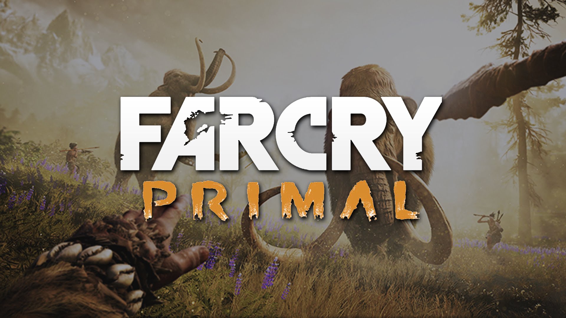 Wallpaper Far Cry Primal, 2016, Inscription - Far Cry Primal Wallpaper Logo - HD Wallpaper 