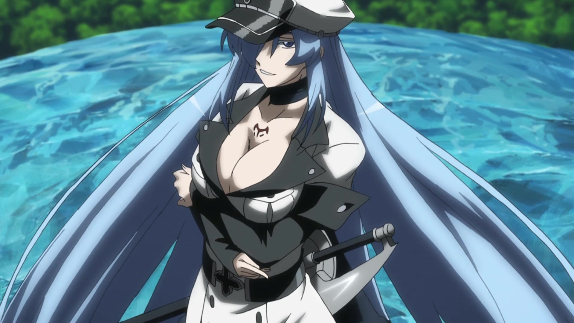 Wallpaper Esdeath - Akame Ga Kill Esdeath - HD Wallpaper 