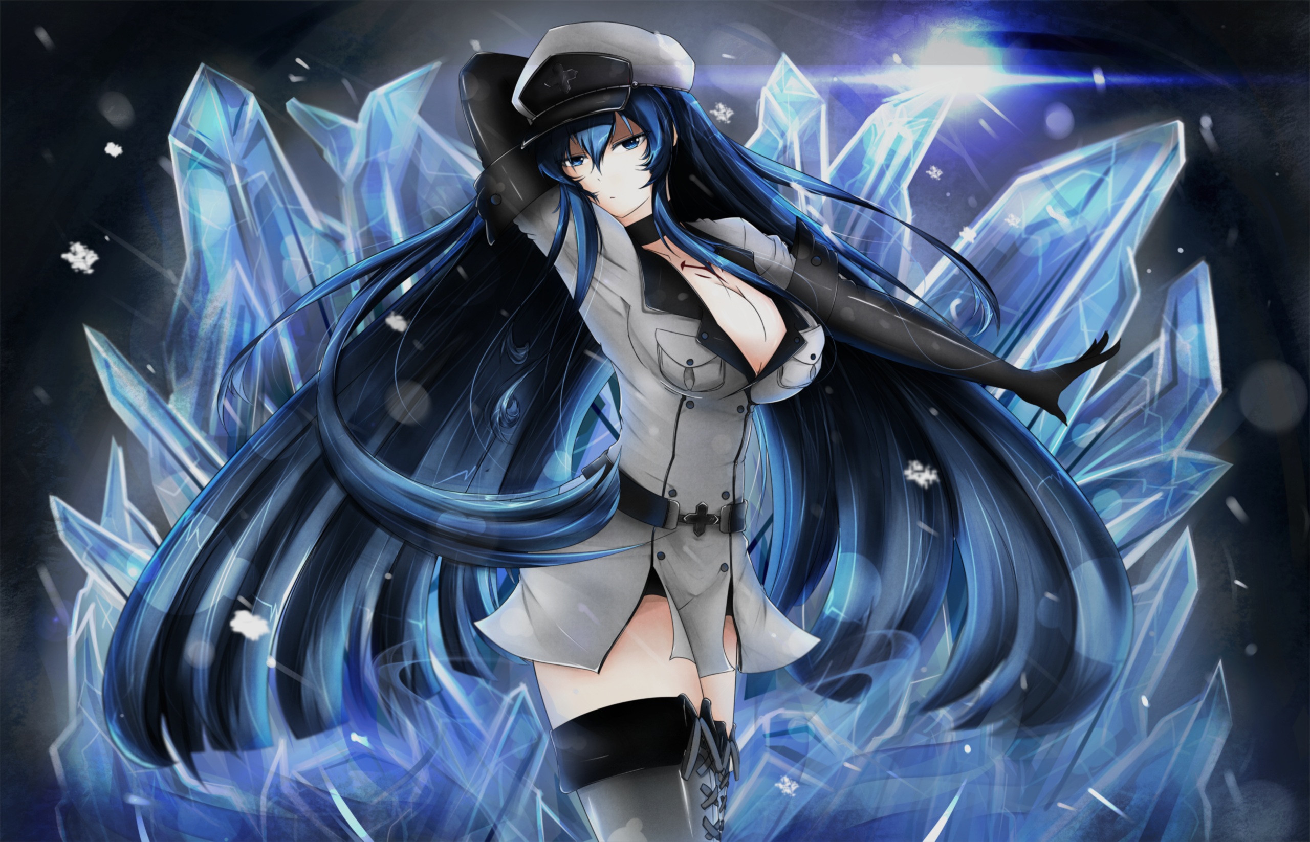 Akame Ga Kill Esdeath - HD Wallpaper 